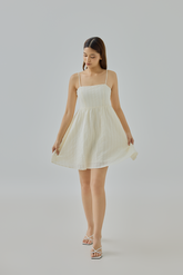 Elora Textured Mini Dress